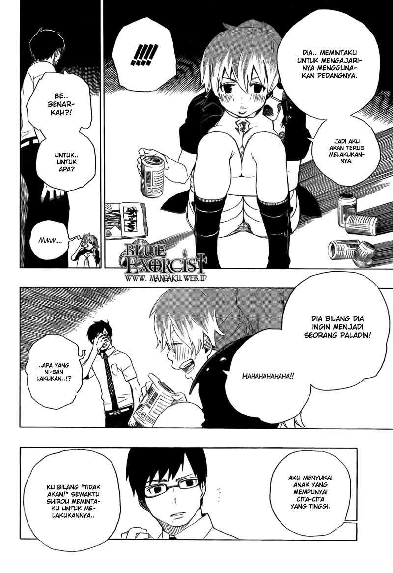 Ao no Exorcist Chapter 12 - halaman 12