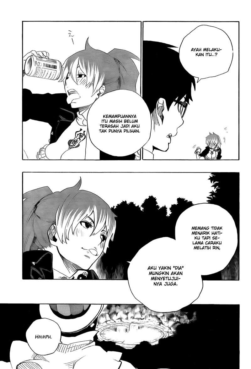 Ao no Exorcist Chapter 12 - halaman 13