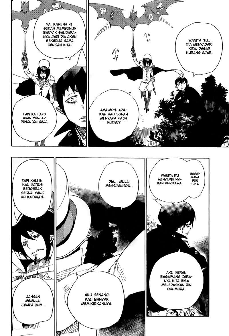 Ao no Exorcist Chapter 12 - halaman 14