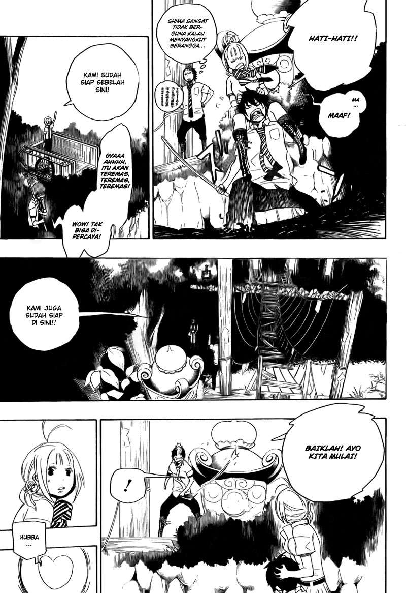 Ao no Exorcist Chapter 12 - halaman 29