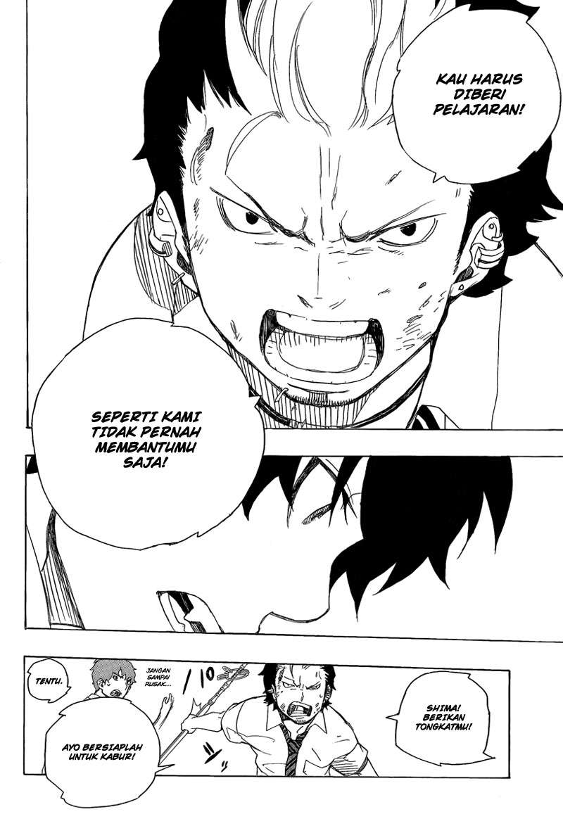 Ao no Exorcist Chapter 12 - halaman 36