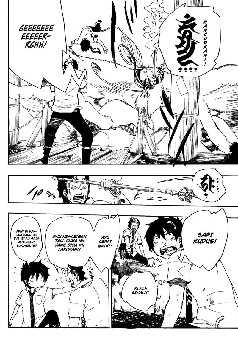 Ao no Exorcist Chapter 12 - halaman 38
