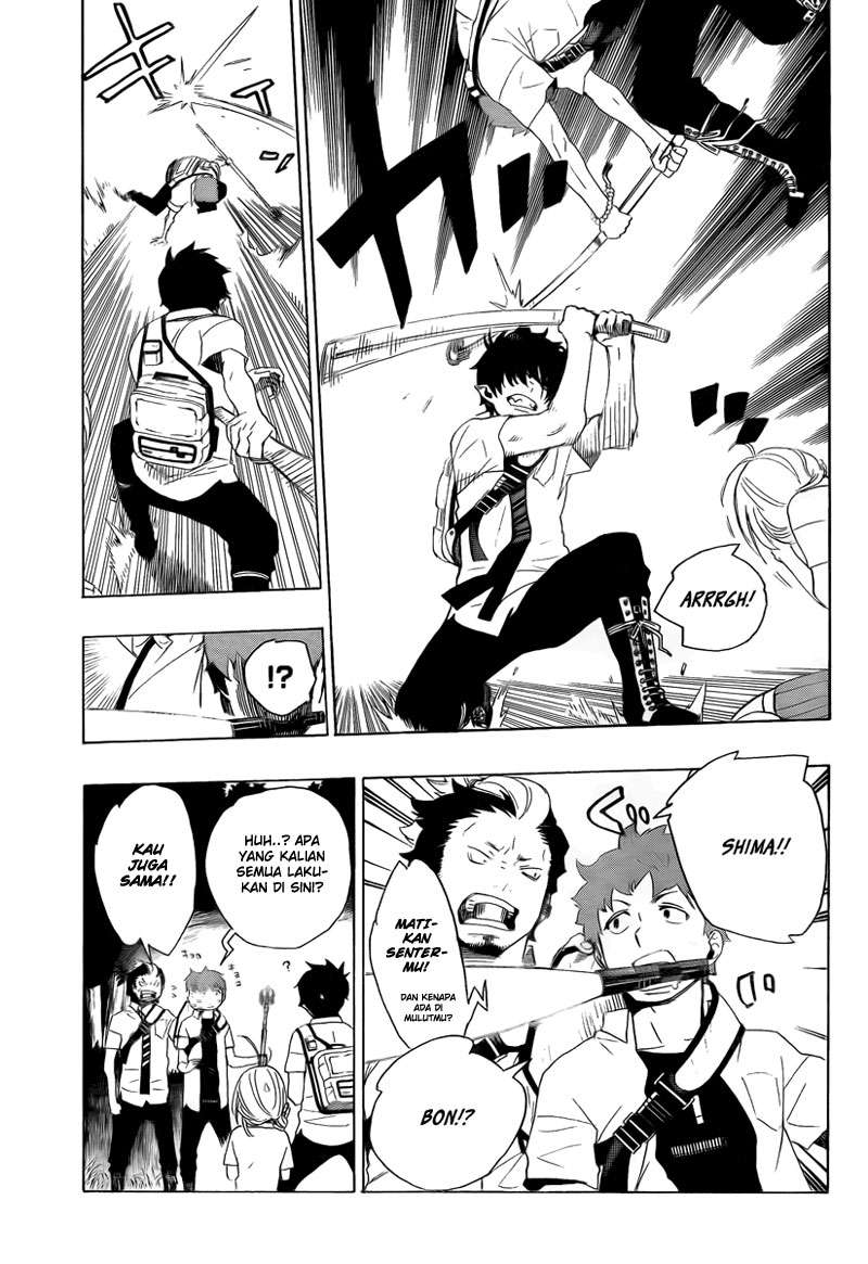 Ao no Exorcist Chapter 12 - halaman 9