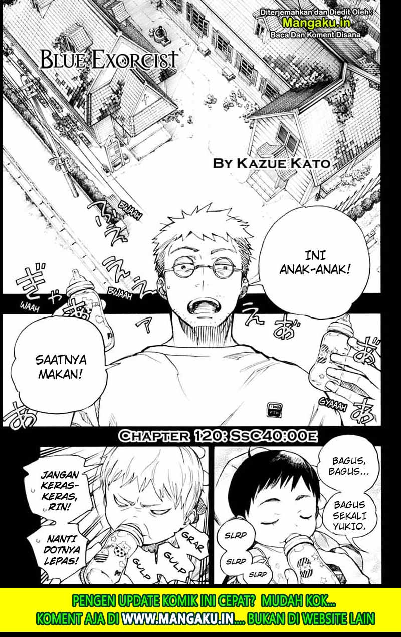 Ao no Exorcist Chapter 120 - halaman 2