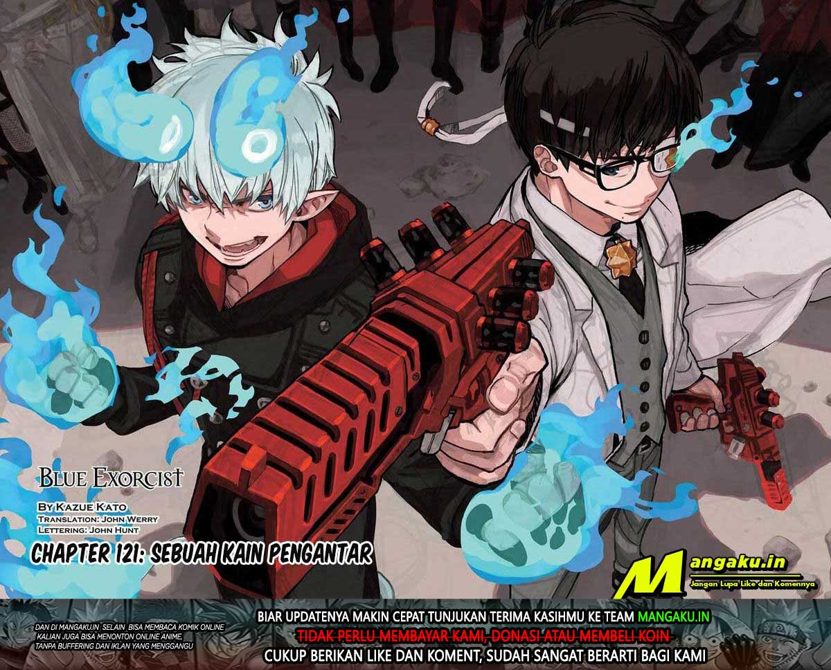 Ao no Exorcist Chapter 121.1 - halaman 2