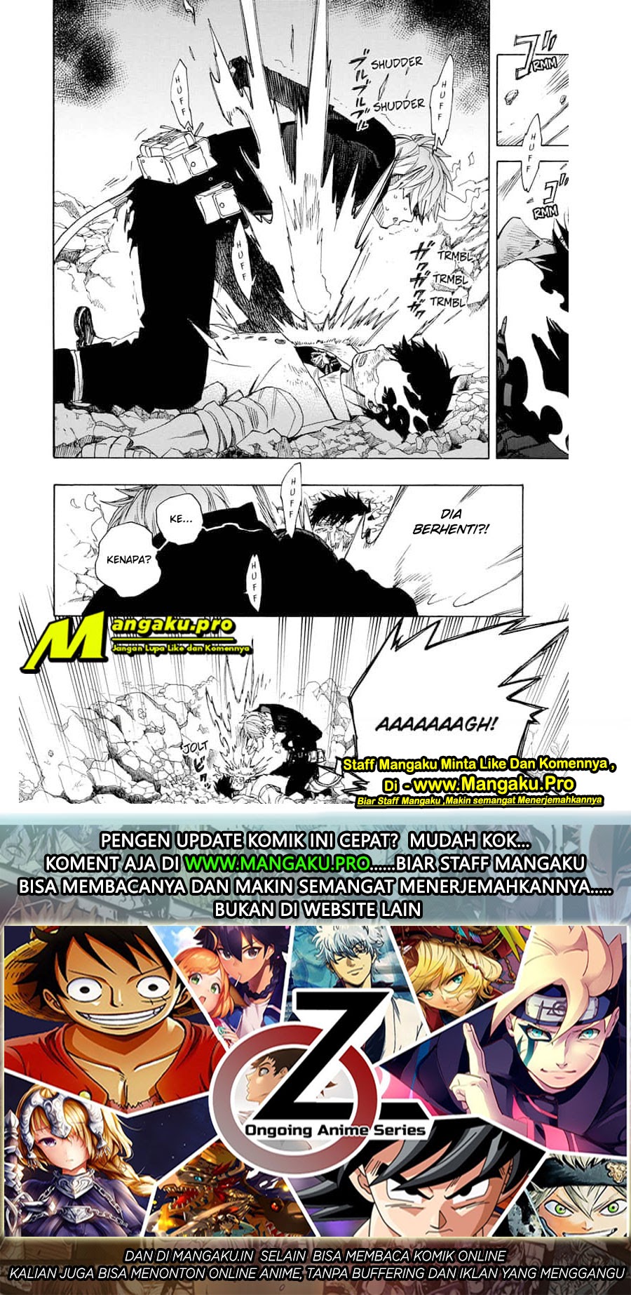 Ao no Exorcist Chapter 124.1 - halaman 17
