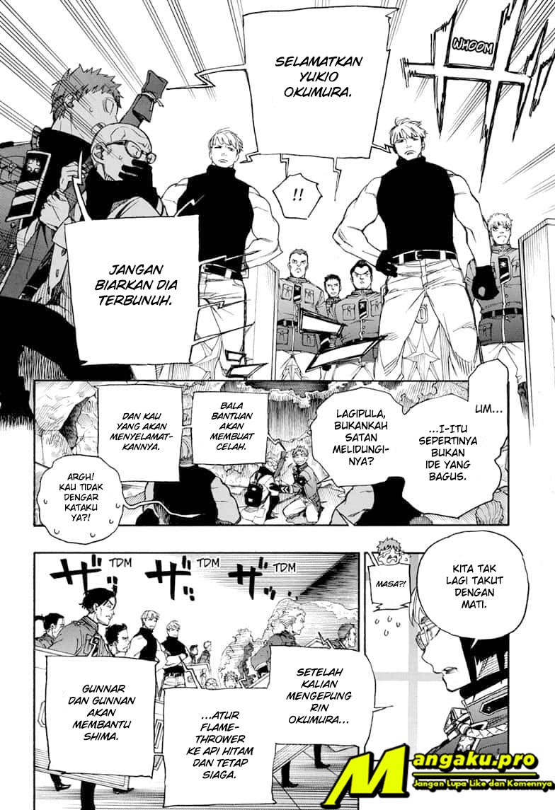 Ao no Exorcist Chapter 124.1 - halaman 7