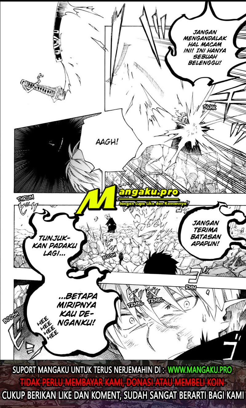 Ao no Exorcist Chapter 125.1 - halaman 17