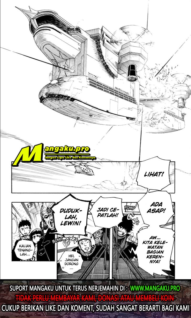 Ao no Exorcist Chapter 125.2 - halaman 2