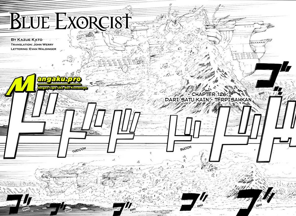Ao no Exorcist Chapter 126.1 - halaman 3