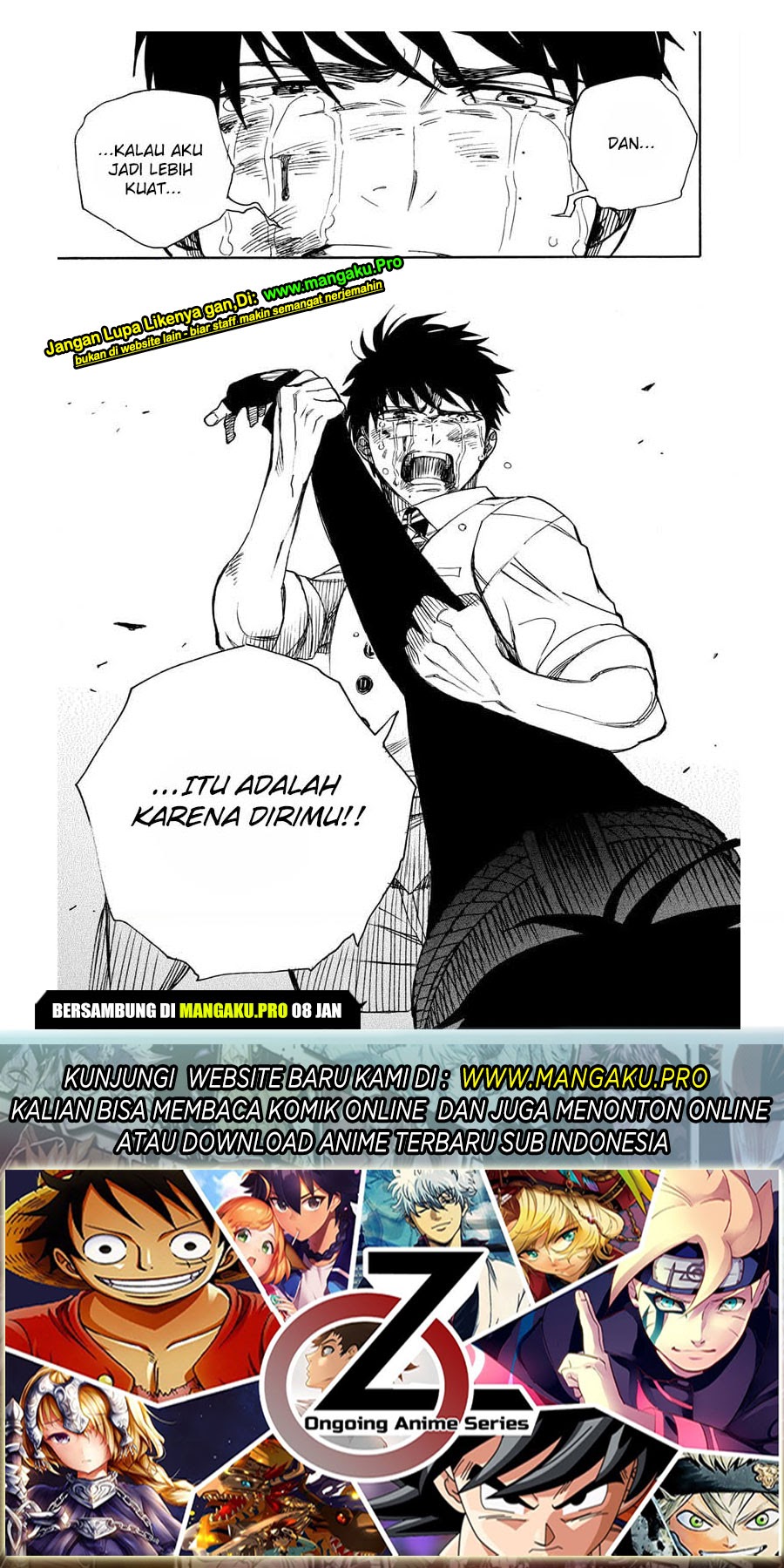 Ao no Exorcist Chapter 127.2 - halaman 19