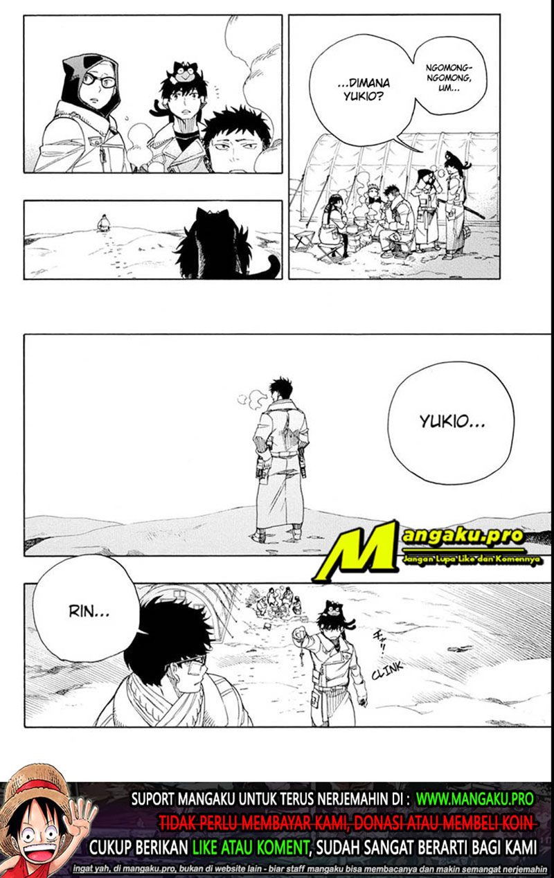 Ao no Exorcist Chapter 128 - halaman 17