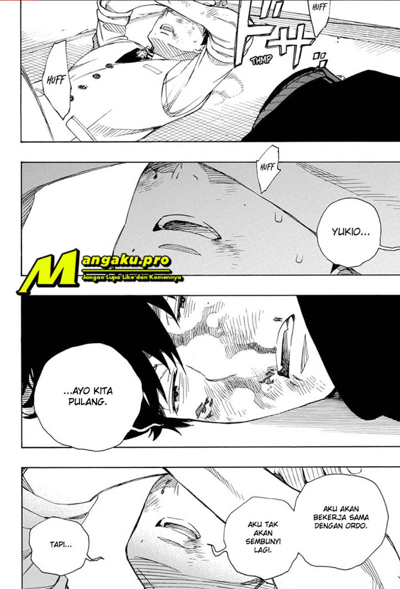 Ao no Exorcist Chapter 128 - halaman 3