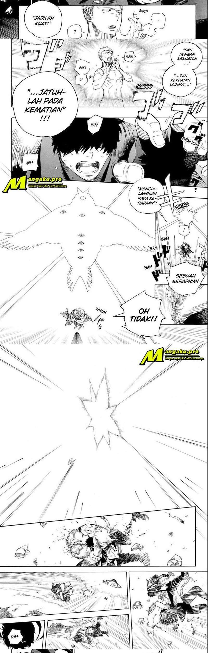Ao no Exorcist Chapter 129.1 - halaman 7