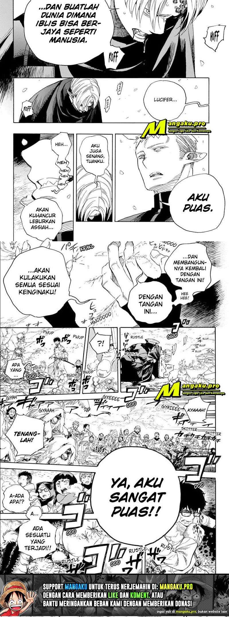 Ao no Exorcist Chapter 129.2 - halaman 10