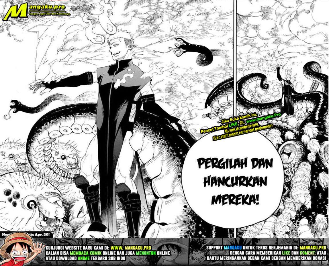 Ao no Exorcist Chapter 129.2 - halaman 11
