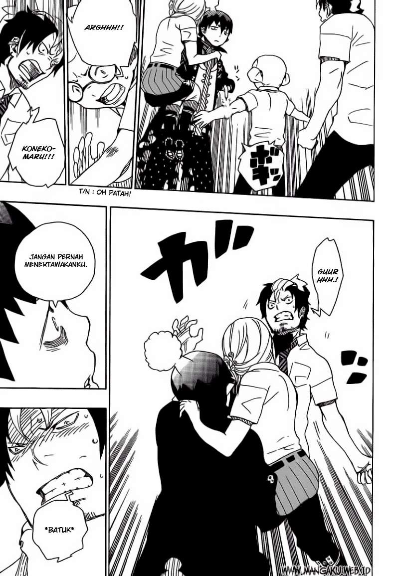 Ao no Exorcist Chapter 13 - halaman 28