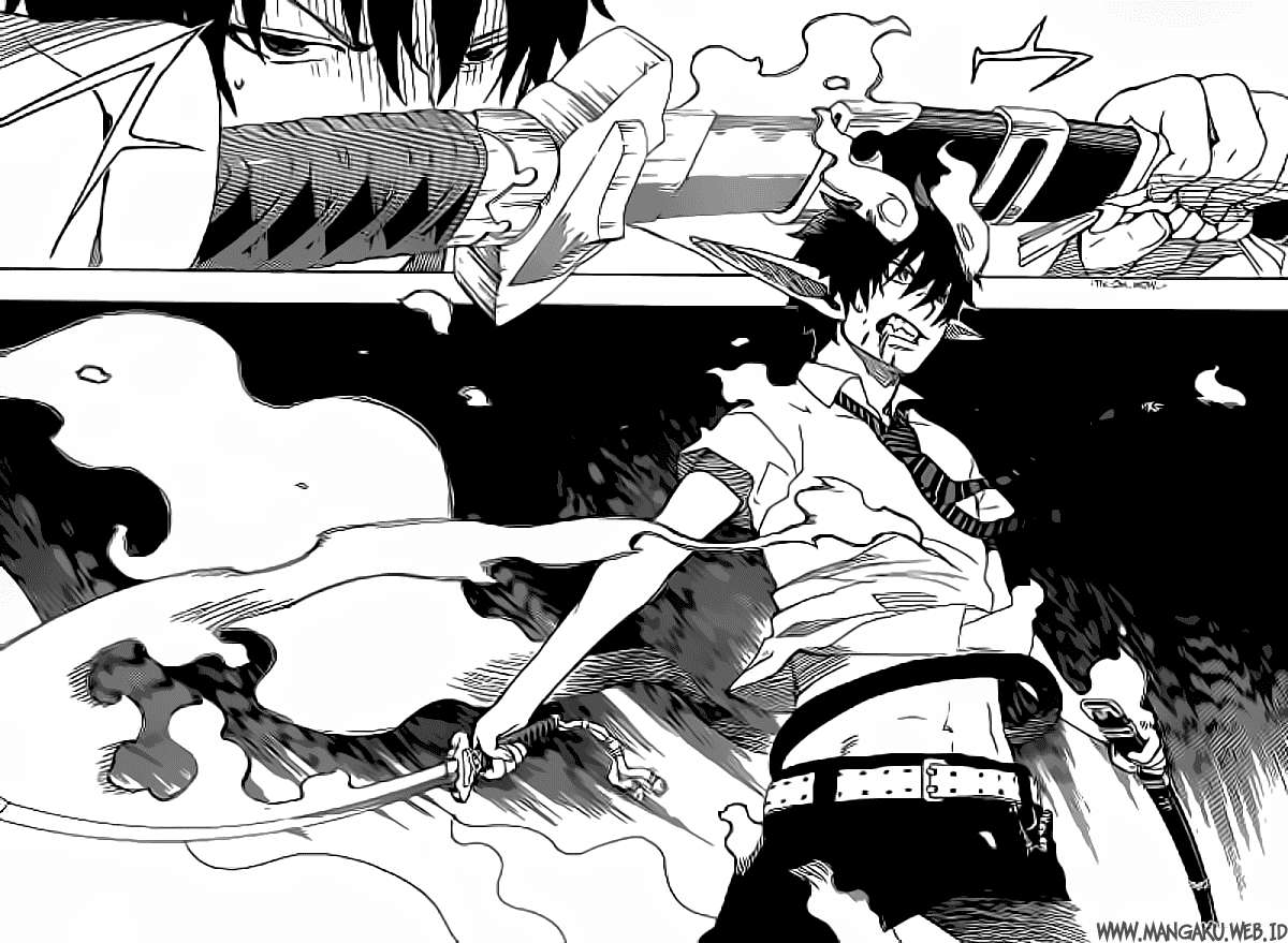 Ao no Exorcist Chapter 13 - halaman 33