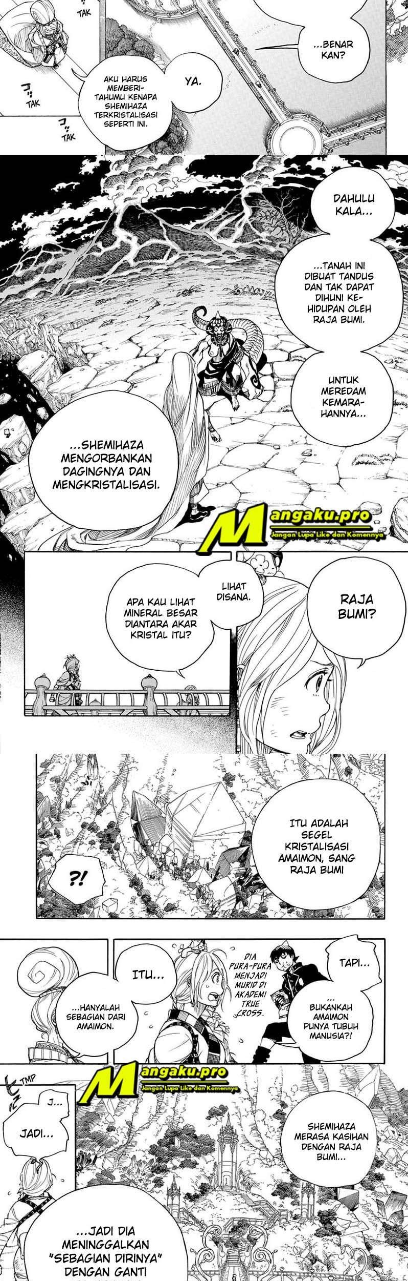 Ao no Exorcist Chapter 130.1 - halaman 3