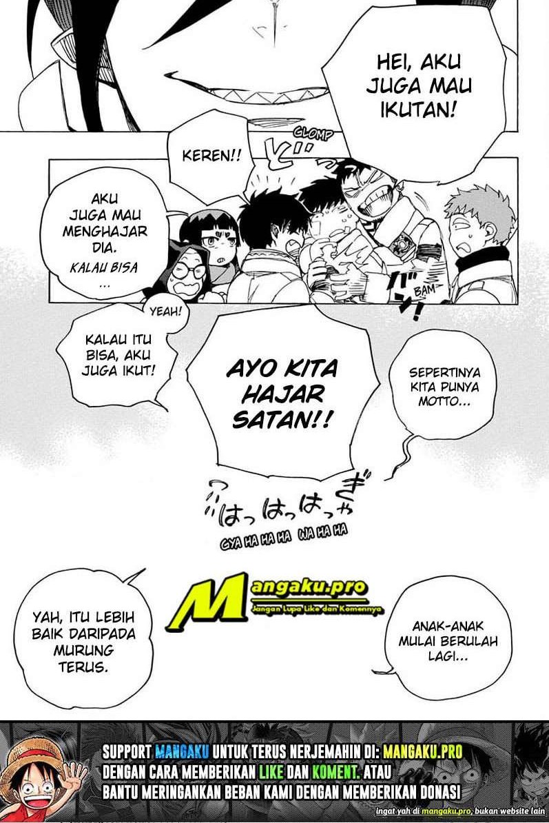 Ao no Exorcist Chapter 130.2 - halaman 10