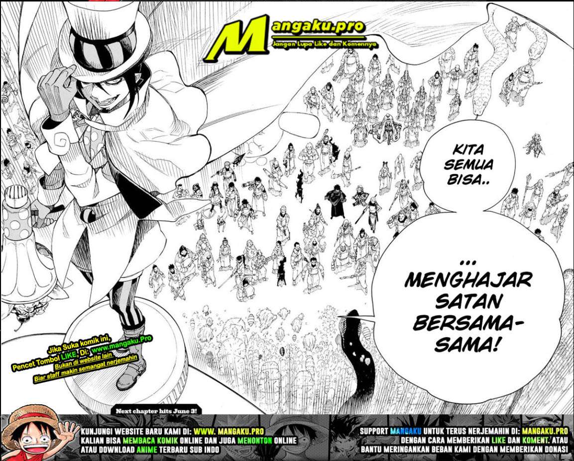 Ao no Exorcist Chapter 130.2 - halaman 11