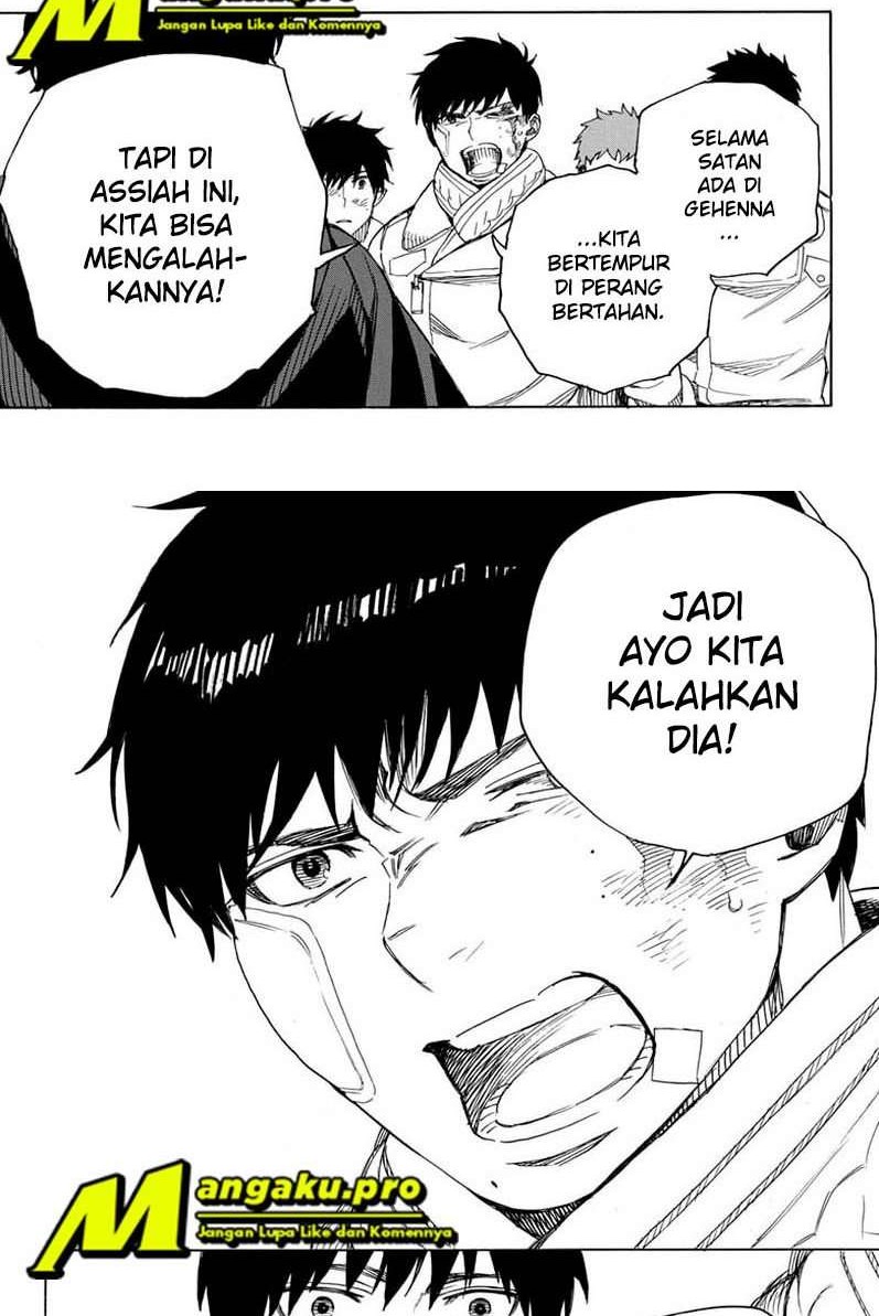 Ao no Exorcist Chapter 130.2 - halaman 4