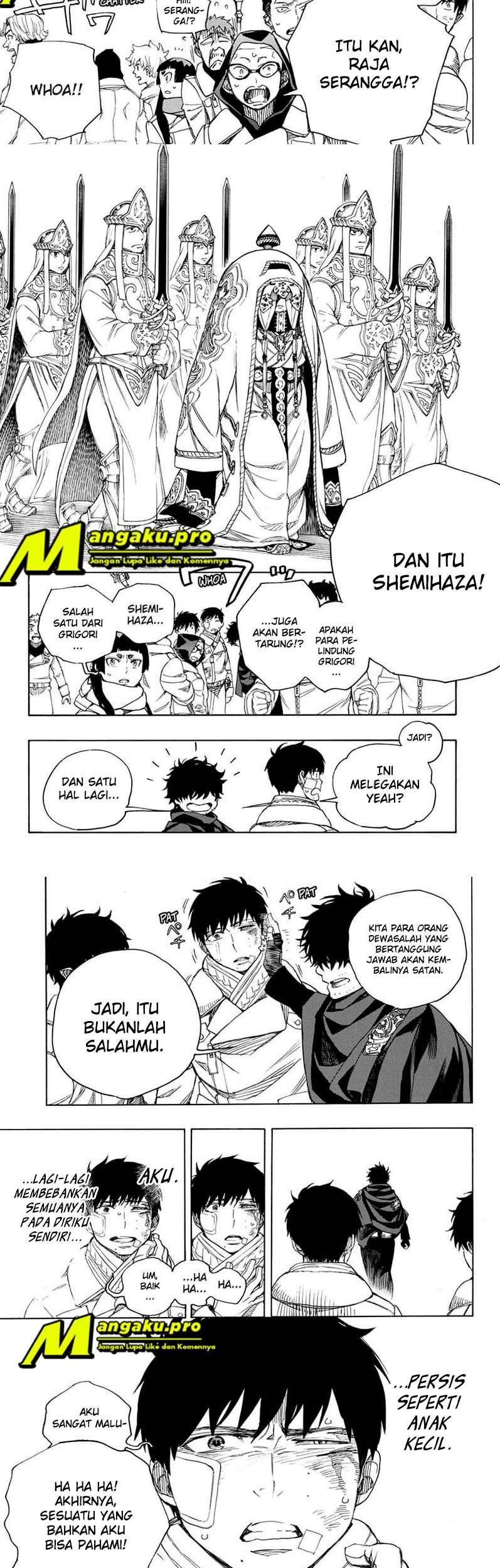 Ao no Exorcist Chapter 130.2 - halaman 7