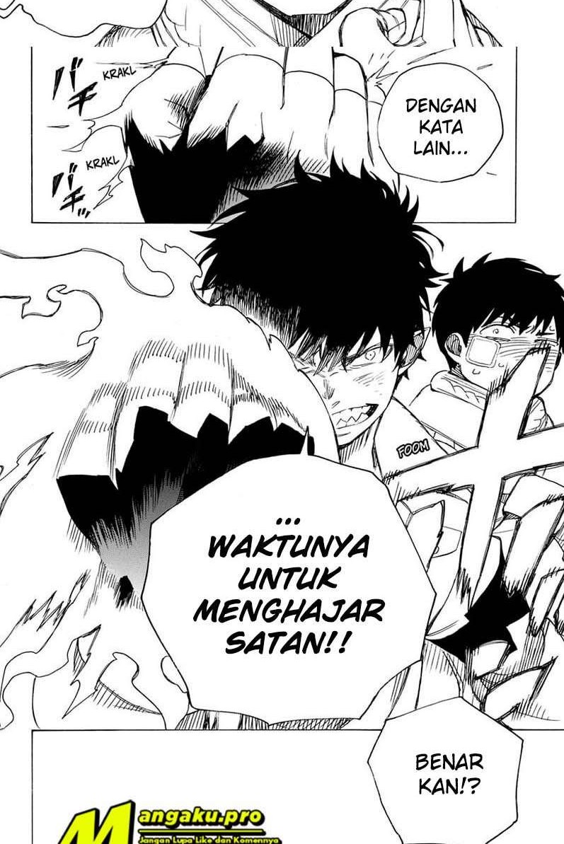 Ao no Exorcist Chapter 130.2 - halaman 8