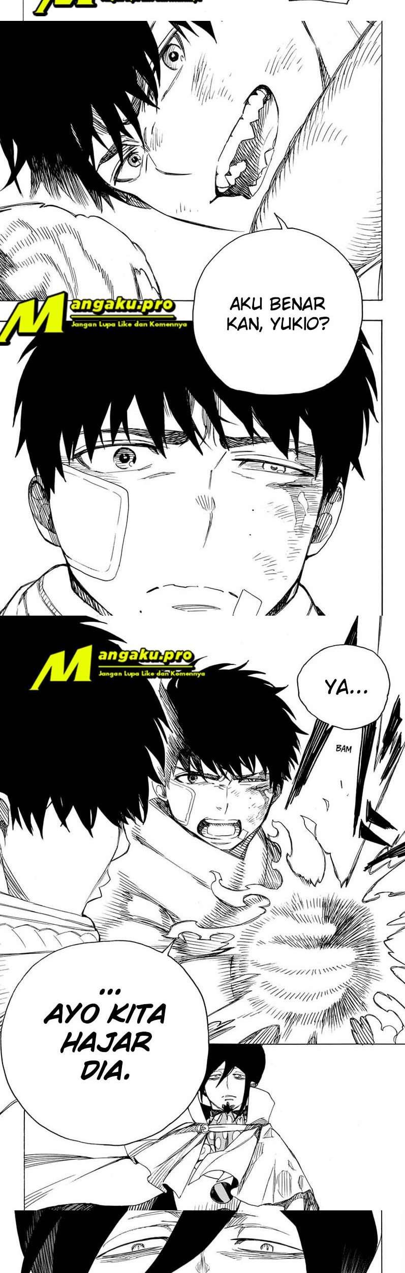 Ao no Exorcist Chapter 130.2 - halaman 9