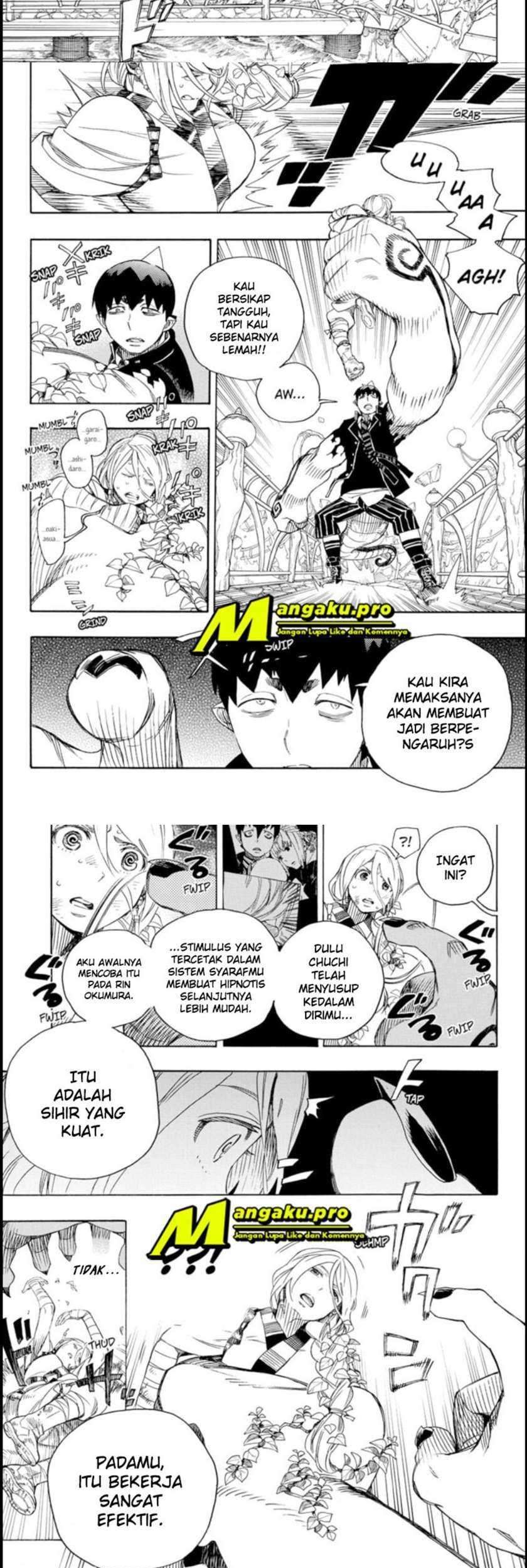 Ao no Exorcist Chapter 131.1 - halaman 5