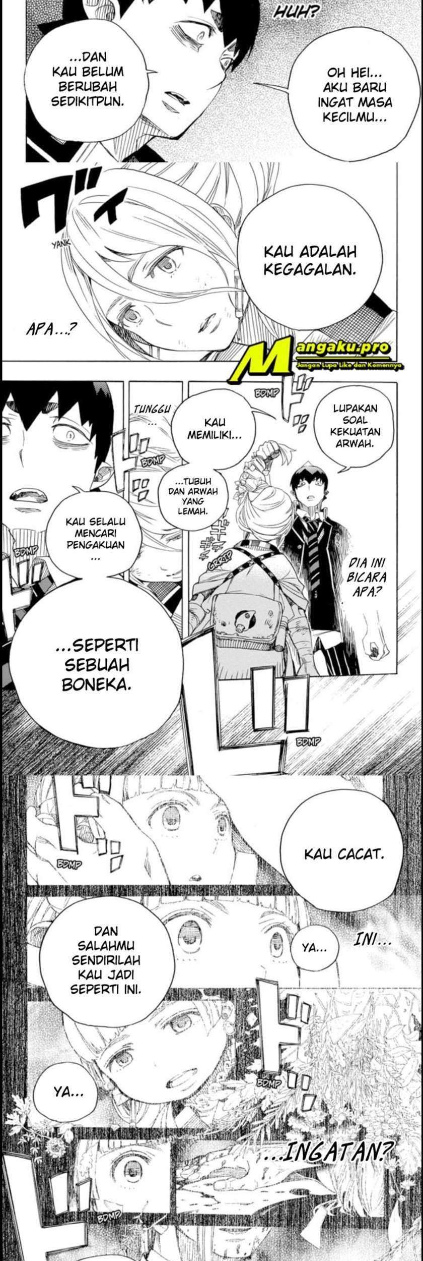Ao no Exorcist Chapter 131.1 - halaman 7