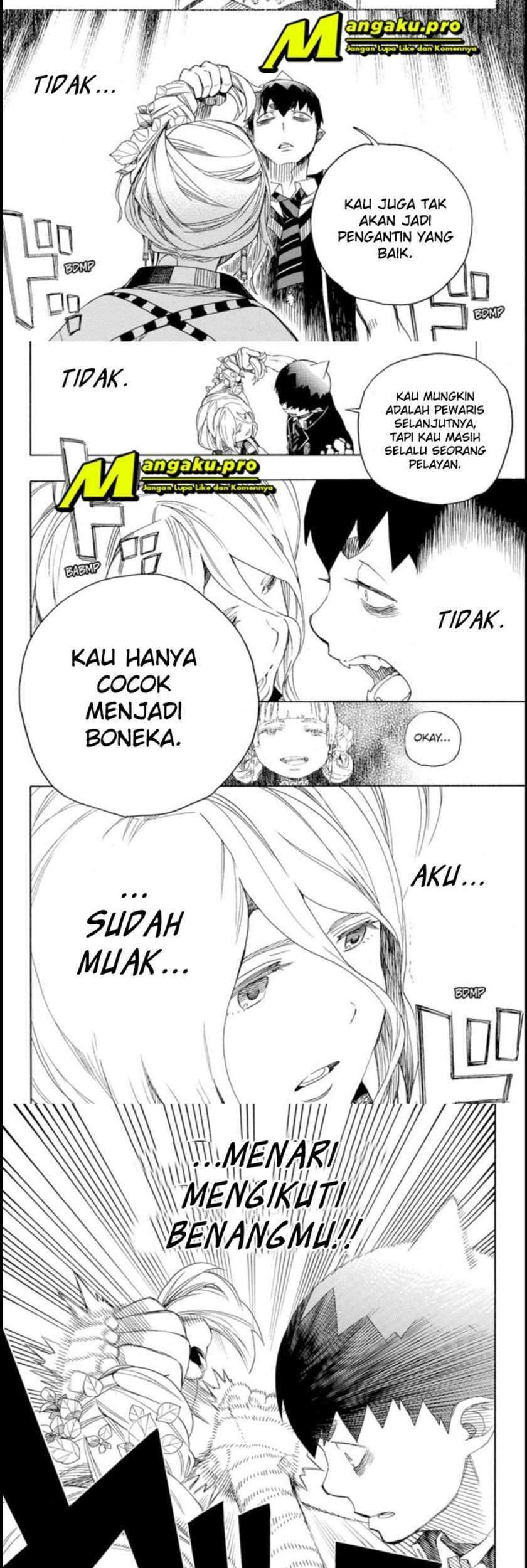 Ao no Exorcist Chapter 131.1 - halaman 9