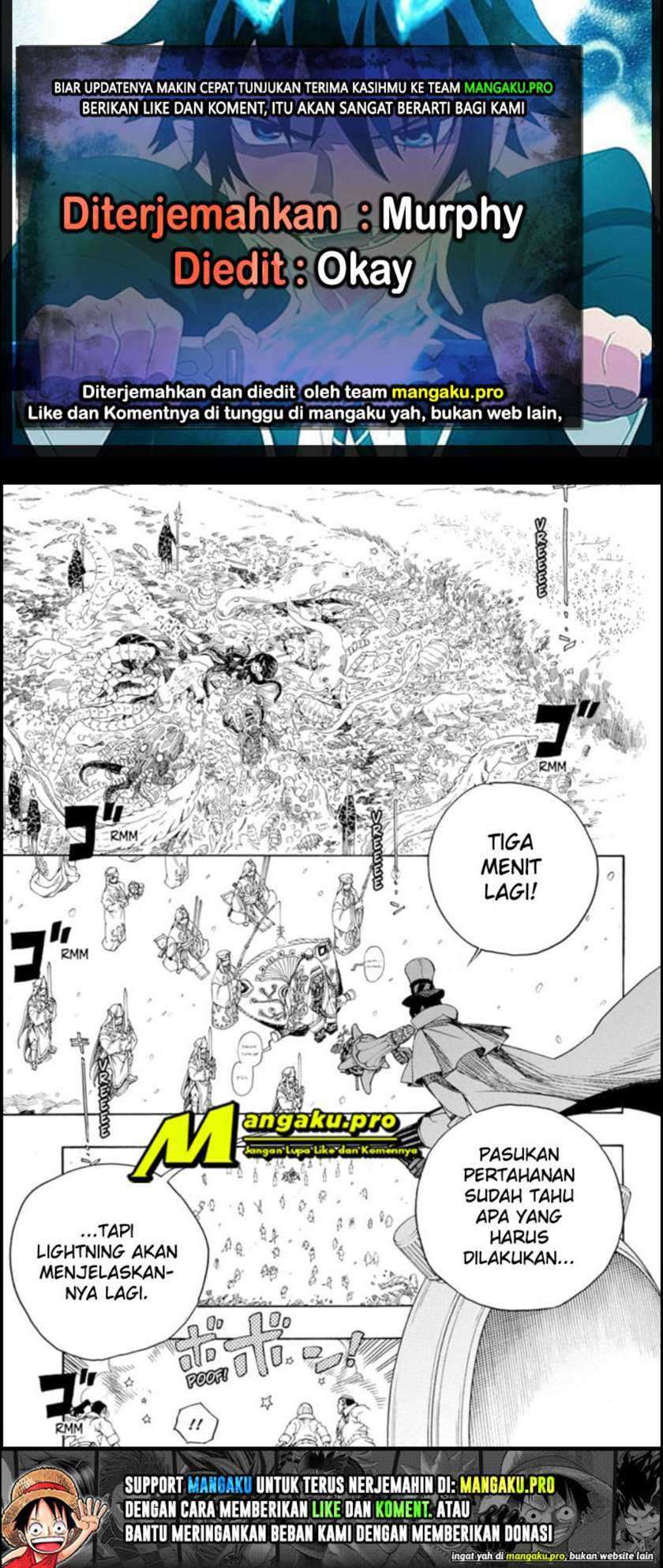 Ao no Exorcist Chapter 131.2 - halaman 1
