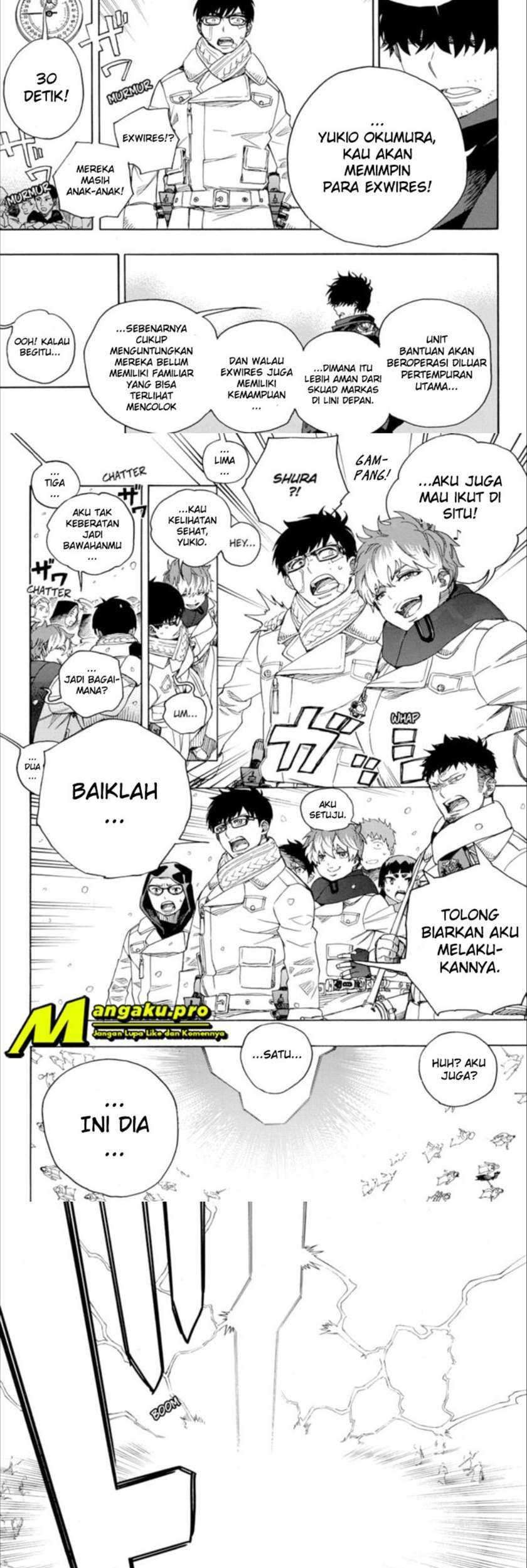 Ao no Exorcist Chapter 131.2 - halaman 11