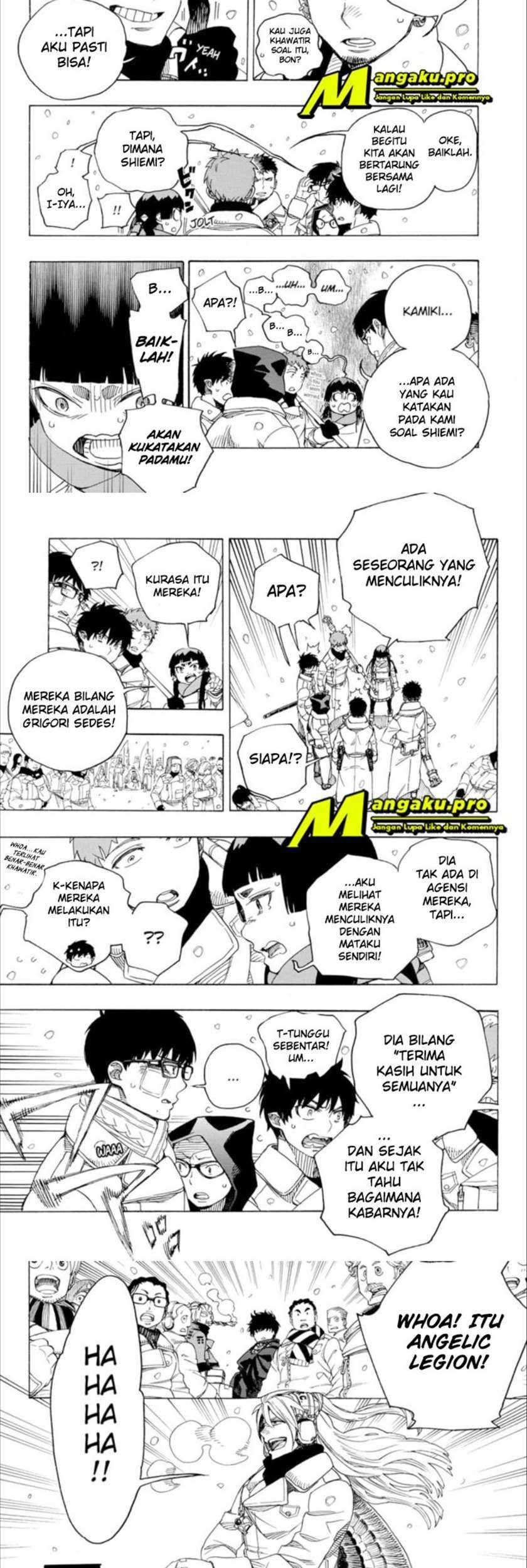 Ao no Exorcist Chapter 131.2 - halaman 5