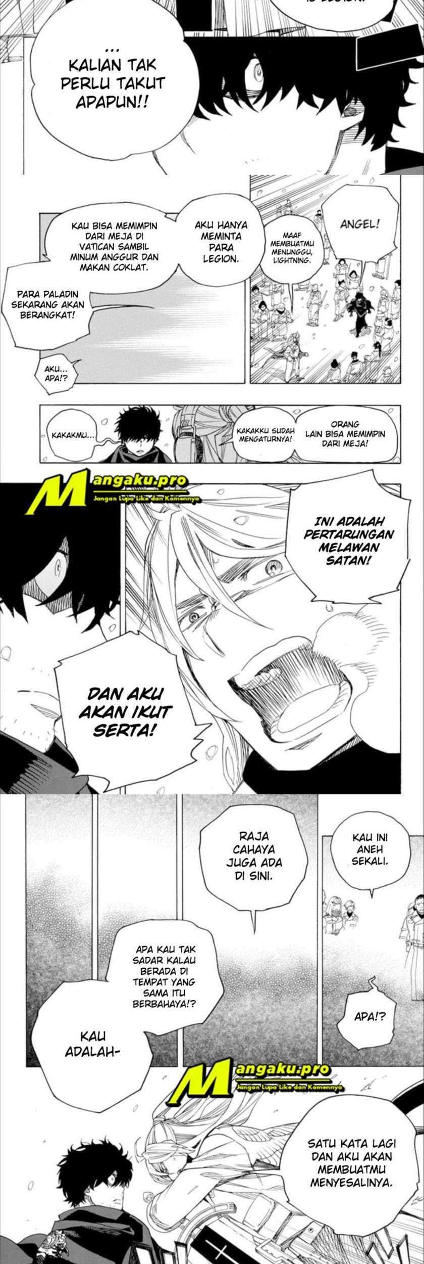 Ao no Exorcist Chapter 131.2 - halaman 7