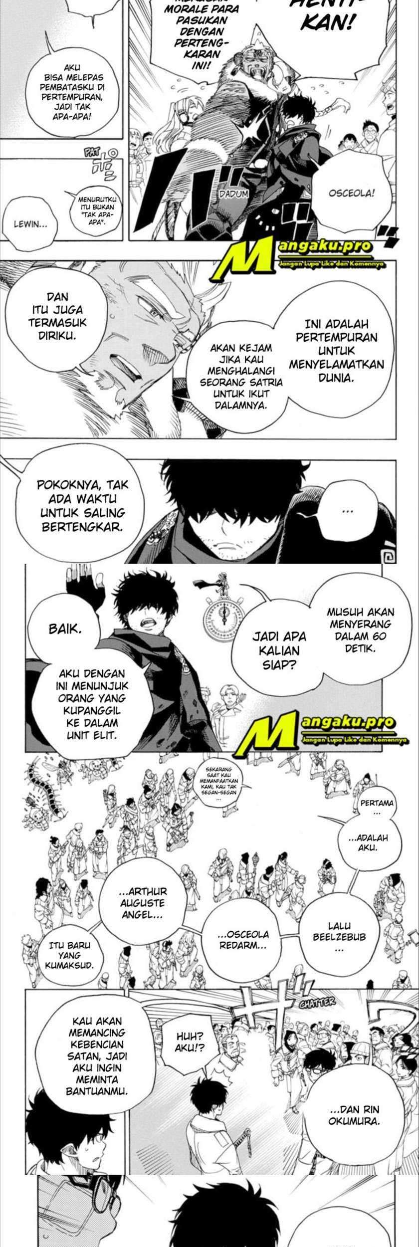 Ao no Exorcist Chapter 131.2 - halaman 9