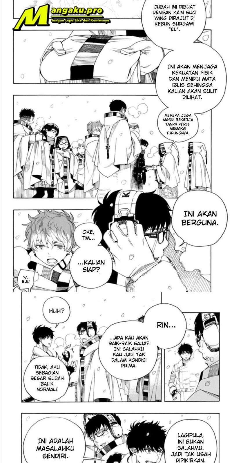 Ao no Exorcist Chapter 132 - halaman 10