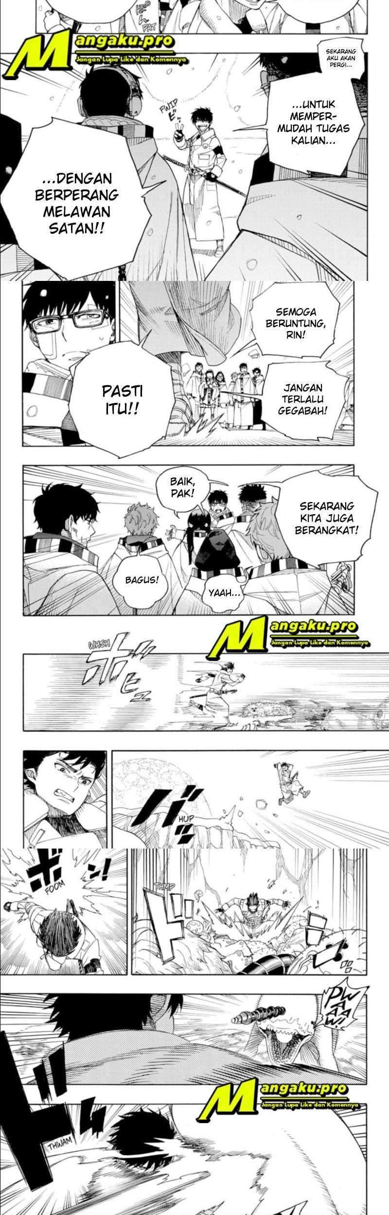 Ao no Exorcist Chapter 132 - halaman 11