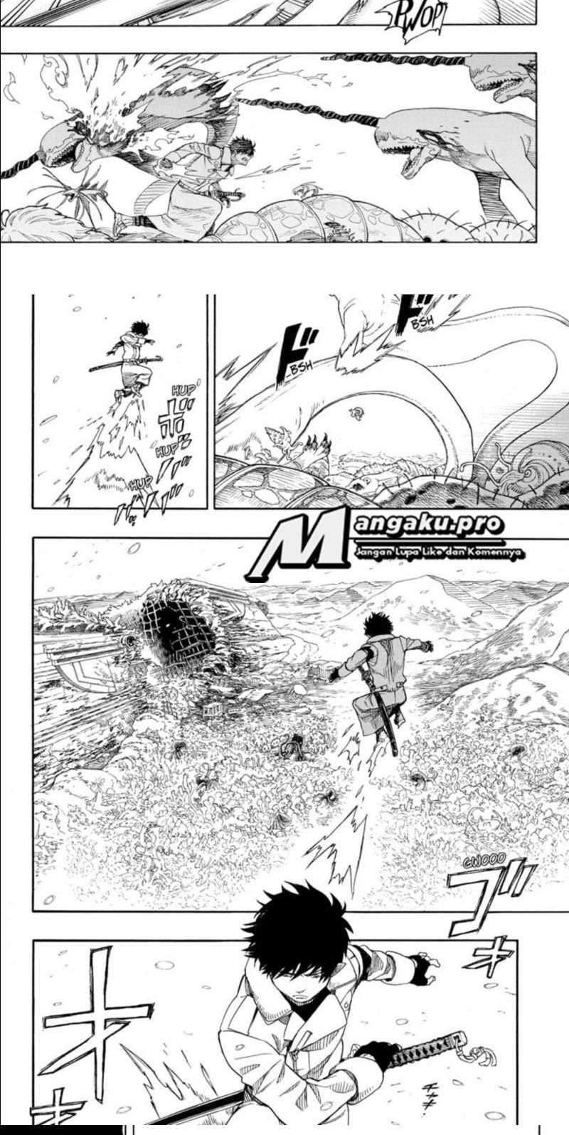Ao no Exorcist Chapter 132 - halaman 12
