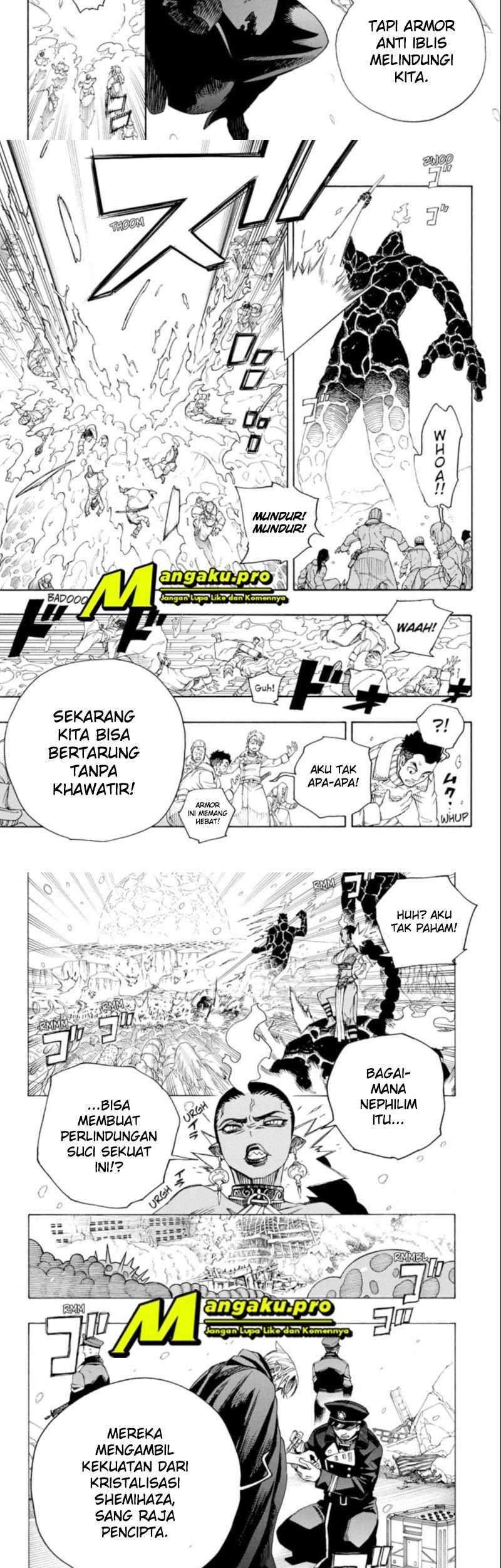 Ao no Exorcist Chapter 132 - halaman 3