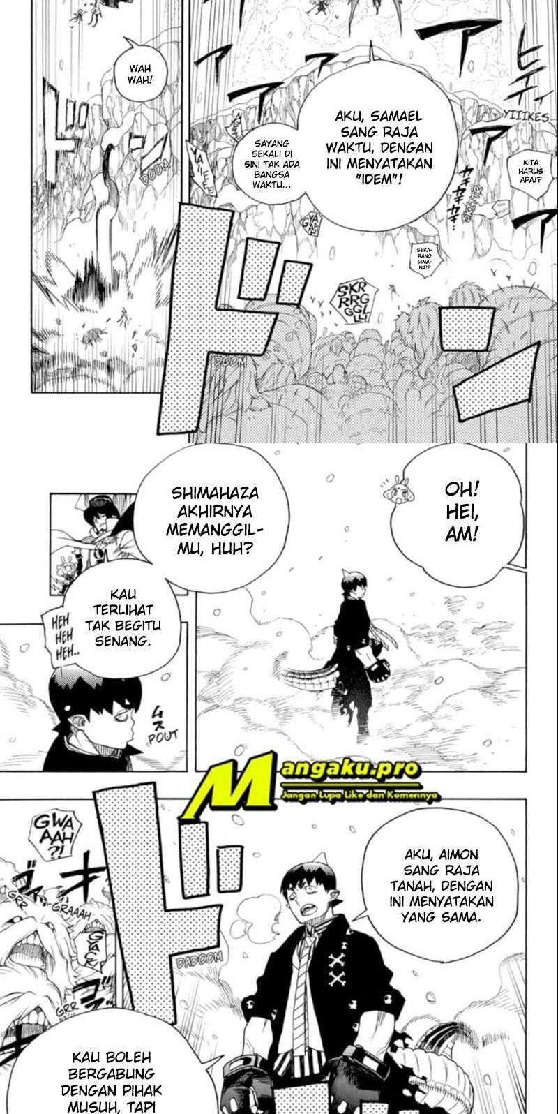 Ao no Exorcist Chapter 132 - halaman 6
