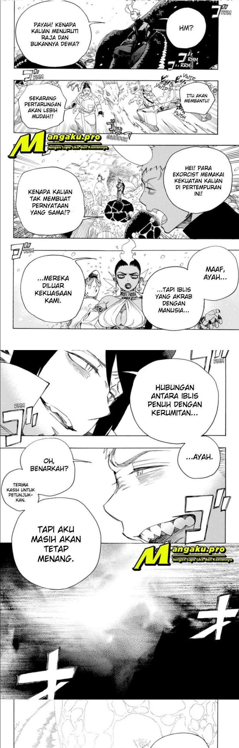 Ao no Exorcist Chapter 132 - halaman 9
