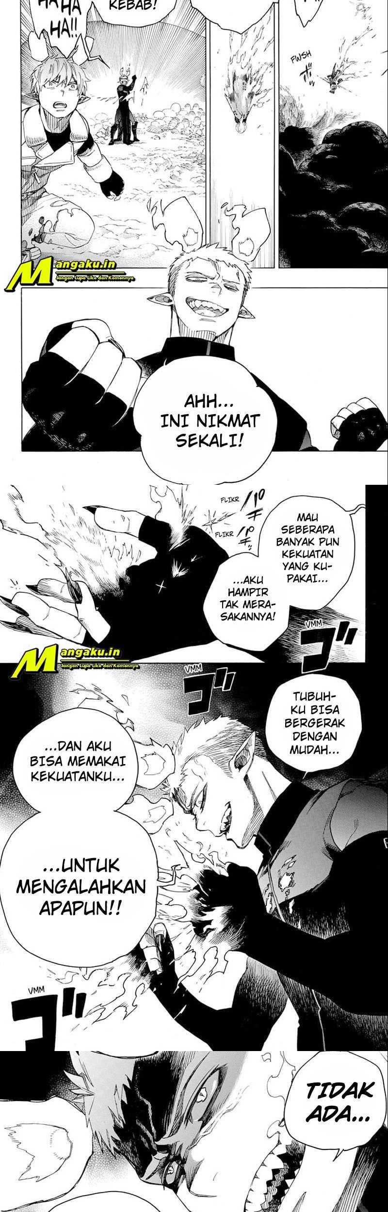 Ao no Exorcist Chapter 133.2 - halaman 12