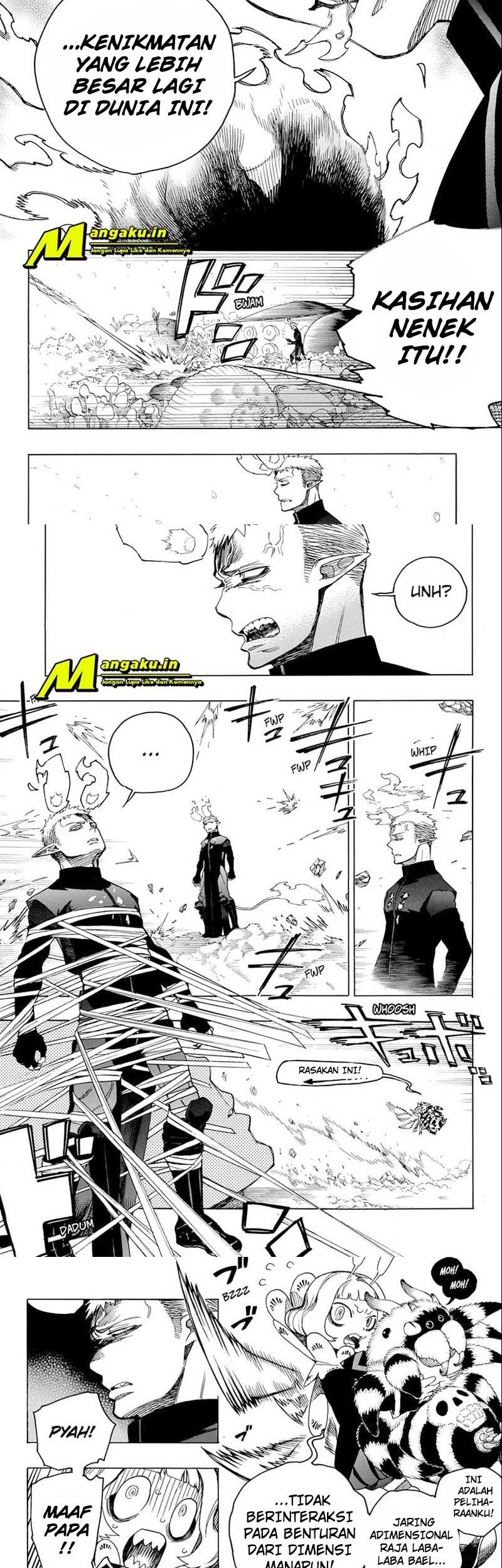 Ao no Exorcist Chapter 133.2 - halaman 13