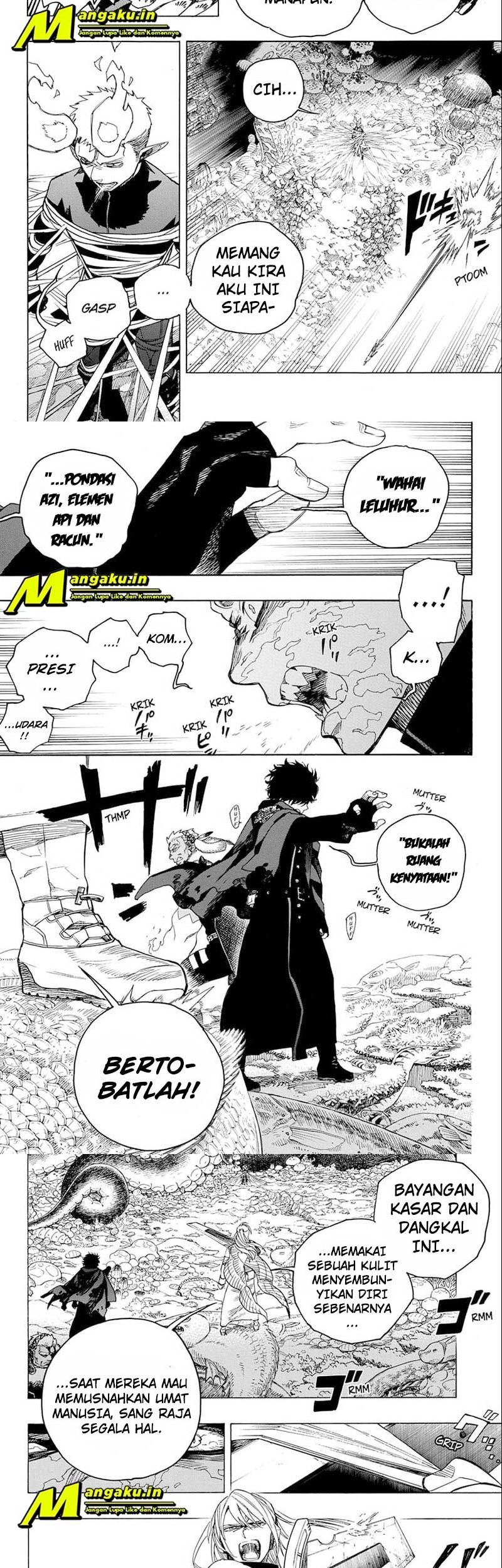 Ao no Exorcist Chapter 133.2 - halaman 14