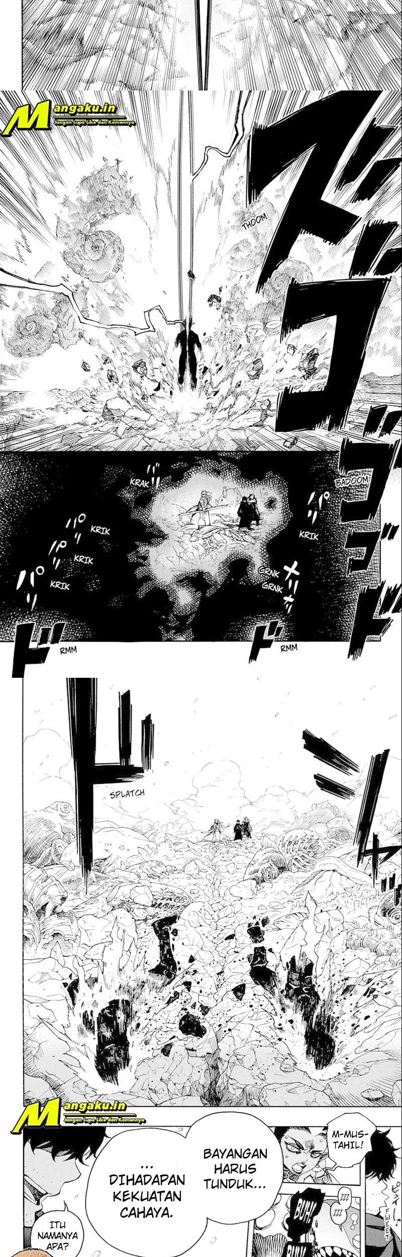 Ao no Exorcist Chapter 133.2 - halaman 17