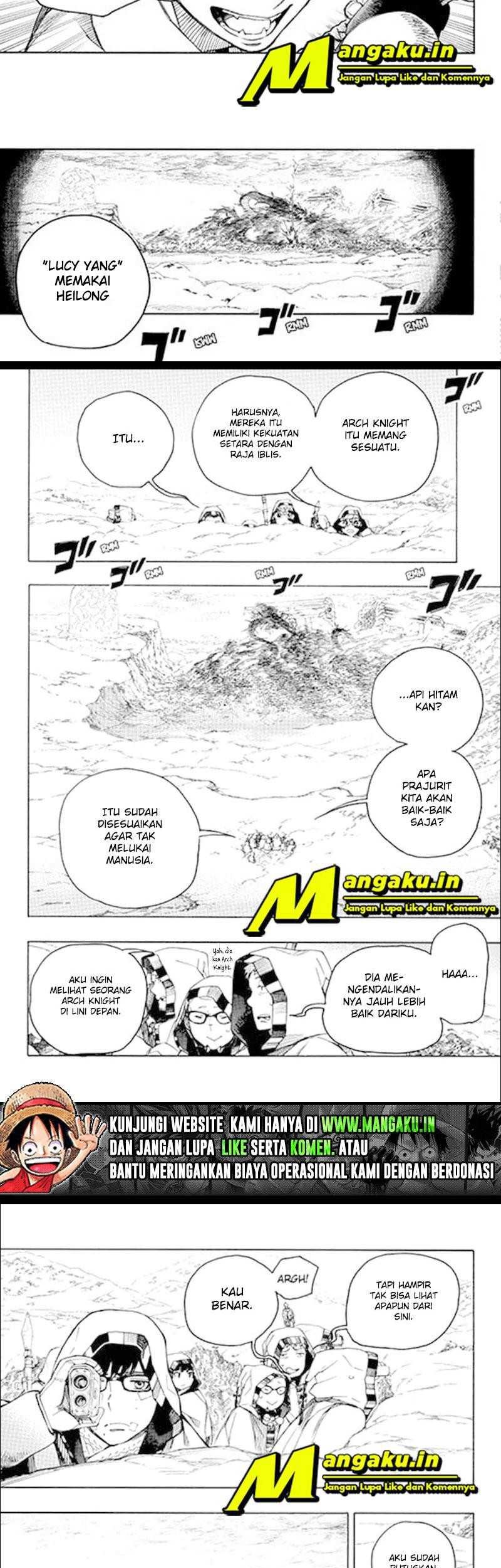 Ao no Exorcist Chapter 133 - halaman 11