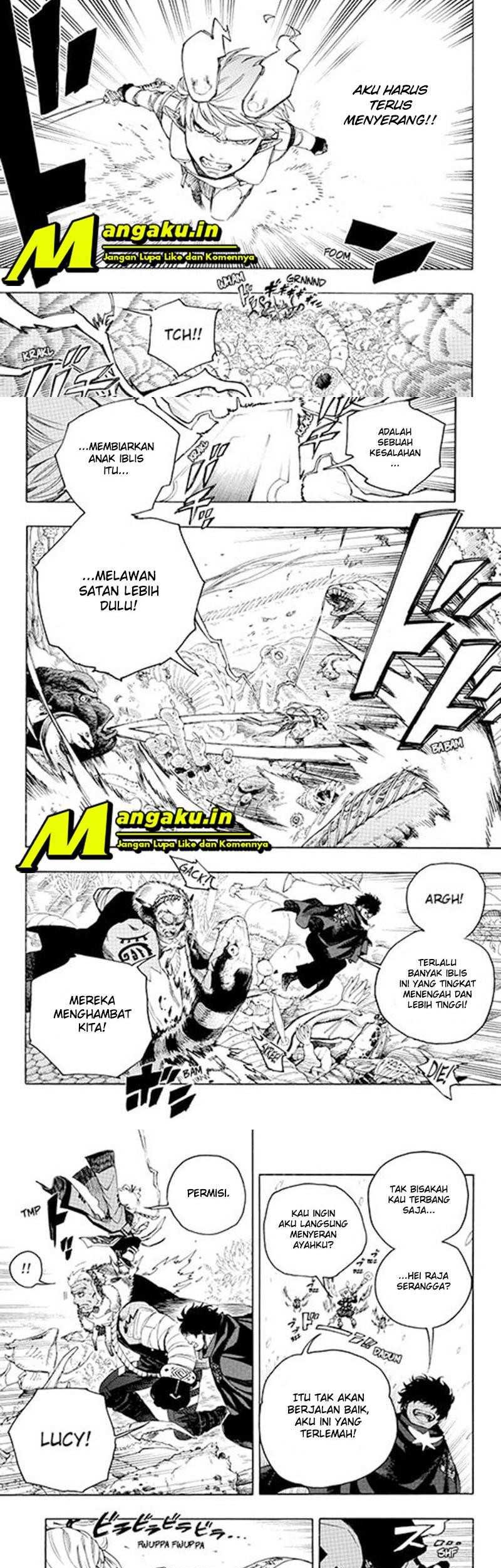 Ao no Exorcist Chapter 133 - halaman 5