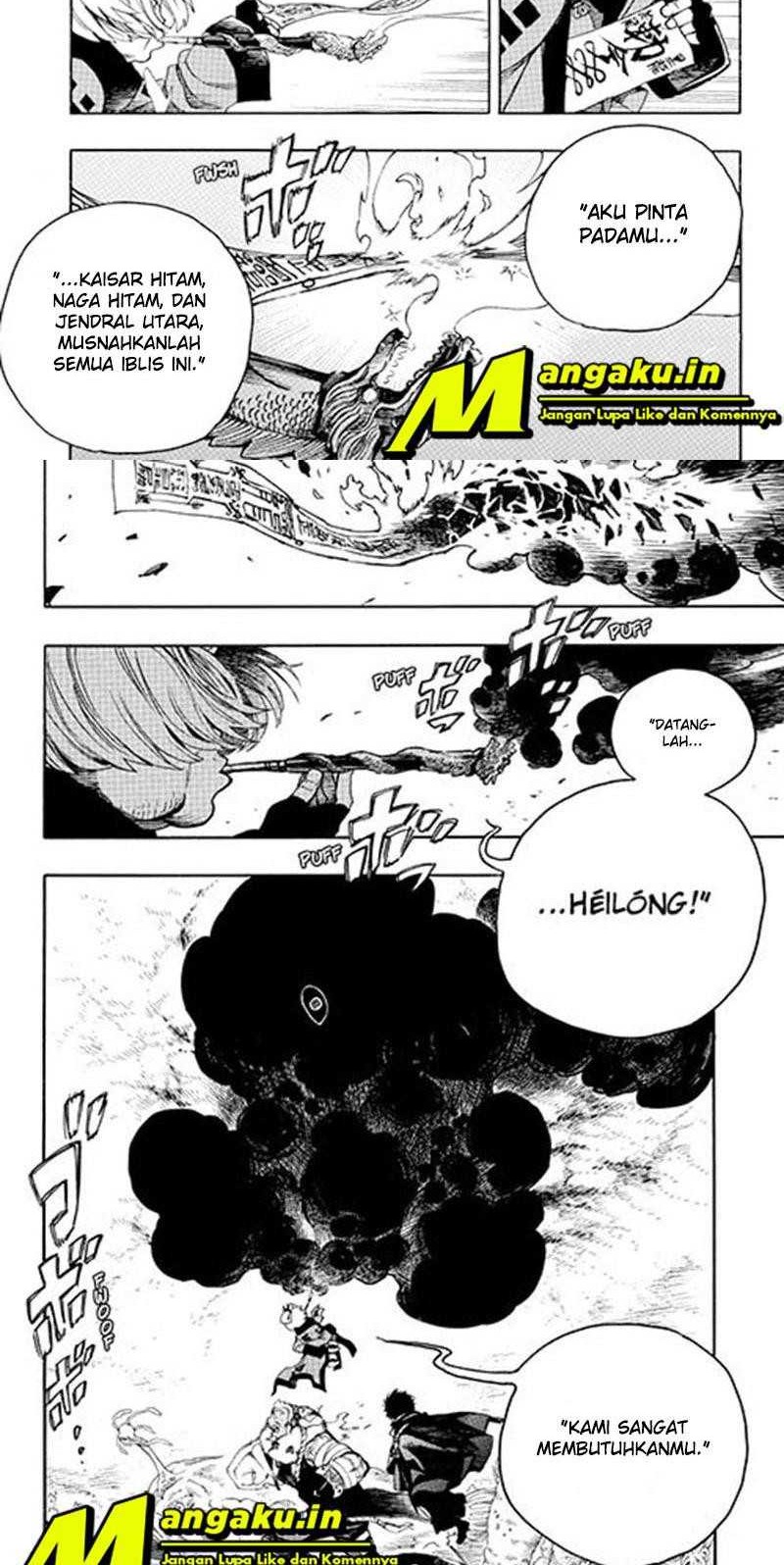 Ao no Exorcist Chapter 133 - halaman 6